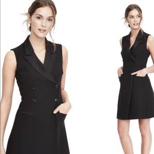 BRAND NEW Banana Republic Tuxedo Dress